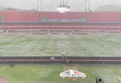 São Paulo x Corinthians: início do clássico é adiado por conta da chuva