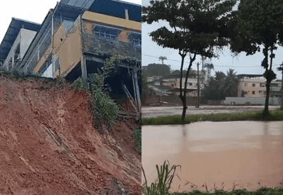 Chuvas fortes deixam 23 pessoas desalojadas no ES e colocam cidades em alerta