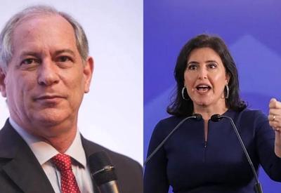 Ciro Gomes e Simone Tebet cumprem agenda de campanha em São Paulo