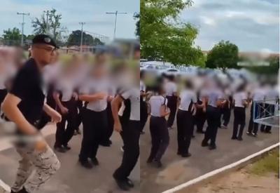 Diretor de colégio militar e PMs que incentivaram crianças a marchar e cantar música violenta são afastados