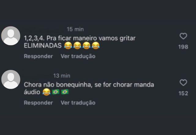 Comentários de brasileiros em foto de Hermoso | Reprodução/Instagram