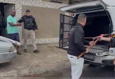 Polícia prende suspeito de matar esposa e concretar corpo em loja no Rio