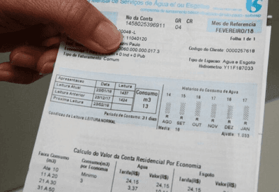 Clientes da Sabesp vão receber alerta no celular quando consumo de água subir 30% acima da média