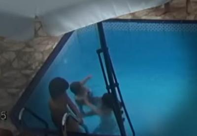 Menino de 8 anos salva primo de afogamento em piscina no litoral de SP