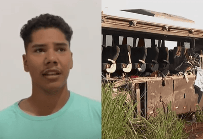 "Vi estilhaço voando na minha cara", diz sobrevivente de acidente com ônibus e caminhão em SP