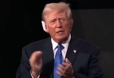 Donald Trump discursa esta noite durante Convenção Nacional Republicana
