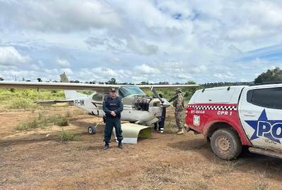 Polícia apreende uma tonelada de drogas em avião que saiu da Venezuela e pousou no Pará