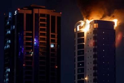 Drone militar atinge prédio residencial no Bahrein e causa explosão 