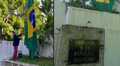 Brasil assume oficialmente embaixadas do Peru e da Argentina na Venezuela