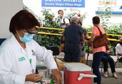 São Paulo faz campanha de vacinação contra covid-19 e gripe neste fim de semana