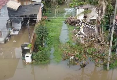 Ciclone Extratropical que atingiu Santa Catarina, deixa estragos pelo estado