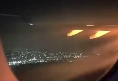 Vídeo mostra pânico de passageiros após explosão de turbina de avião da Delta