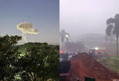 Fábrica de materiais explosivos explode na Grande Curitiba e deixa 7 desaparecidos