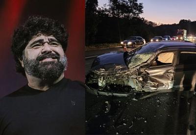 Cantor Fabiano, da dupla com César Menotti, sofre acidente de carro em MG