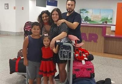 Casal italiano adota três irmãos do Rio Grande do Sul