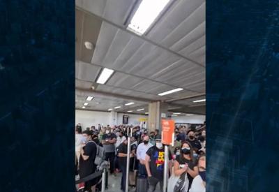 Chuva provoca cancelamento de voos em aeroporto de São Paulo