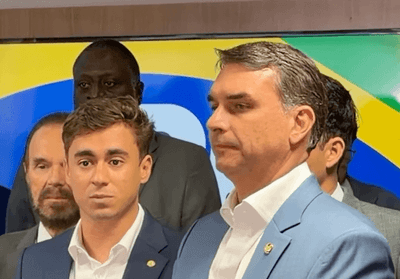 Nikolas sinaliza trégua com família Bolsonaro e diz estar ao lado da candidatura de Flávio 