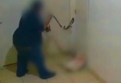 Vídeo: homem é preso após ser flagrado espancando cachorro