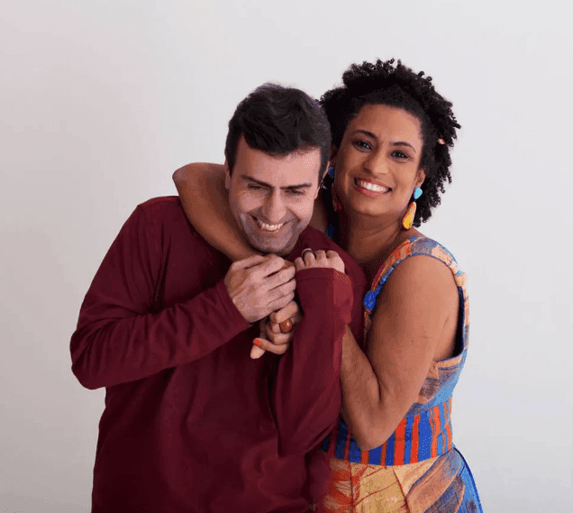 Marcelo Freixo e Marielle Franco | Reprodução