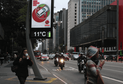 Capitais brasileiras registram as menores temperaturas do ano durante onda de frio