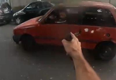 Vídeo: Motorista embriagado foge da PM por cerca de meia hora em São Paulo