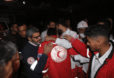 Corpos de médicos mortos por exército de Israel são encontrados em Gaza