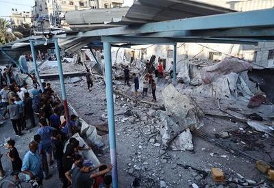 Governo de Gaza diz que 16 pessoas foram mortas em ataque israelense a escola administrada pela ONU