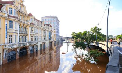 Guaíba registra nível mais baixo de água desde início da tragédia no Rio Grande do Sul