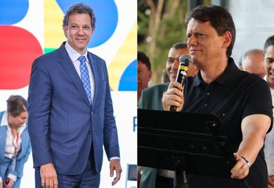 Quaest: Tarcísio tem 38% e Haddad, 26%, em disputa de 1º turno pelo governo de SP
