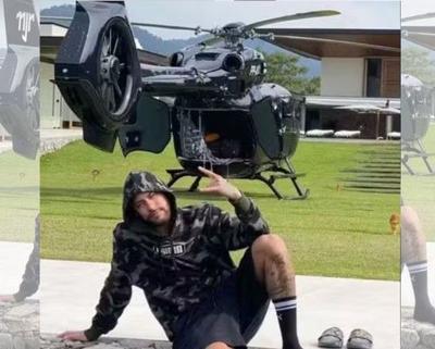 Helicóptero de luxo de Neymar é proibido de voar pela Anac