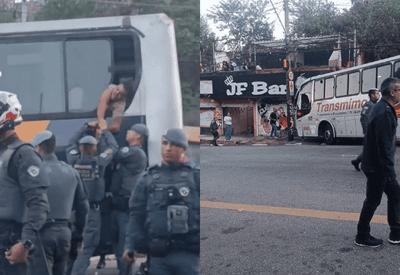 Ex-funcionário de empresa de transporte furta ônibus e causa pânico em Carapicuíba, na Grande SP 