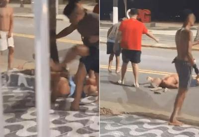 Polícia faz buscas para encontrar motorista de Porsche que agrediu idoso no litoral de SP