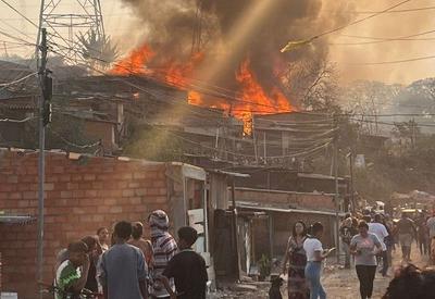 Capital e região metropolitana de São Paulo registram mais incêndios neste domingo