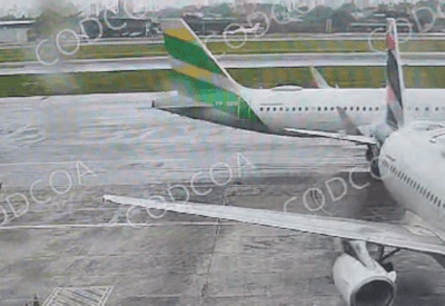Avião da Latam bate em cauda de outra aeronave ao taxiar em Congonhas (SP)