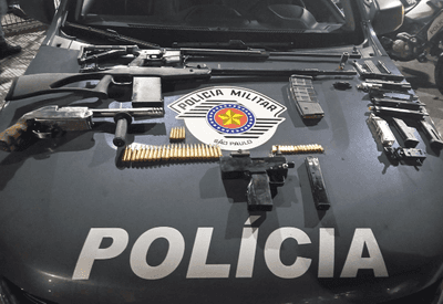Polícia prende suspeito de produzir armas em fábrica clandestina no interior de SP