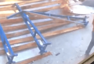 Cinco homens ficam feridos após queda de andaime em obra no Recife
