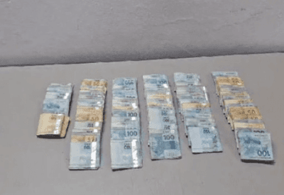 Foragido é encontrado e preso com mais de R$ 100 mil em dinheiro no ABC Paulista