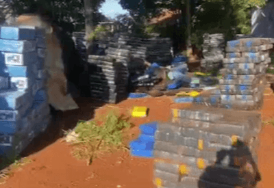 Paraguai apreende 48 toneladas de maconha que seriam enviadas ao Brasil