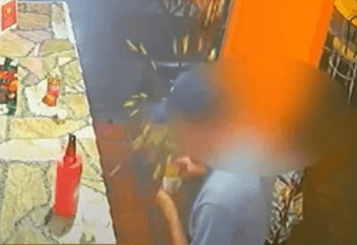 Homem sofre queimaduras leves após coxinha explodir em bar de Curitiba