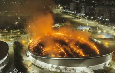 Incêndio em velódromo do Rio não afeta preparação olímpica, diz presidente do COB