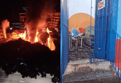 Incêndio destrói escola municipal na Tijuca (RJ); ninguém ficou ferido