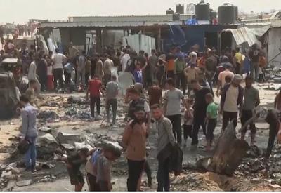 Novo ataque de Israel a acampamento de refugiados em Rafah deixa ao menos 21 mortos