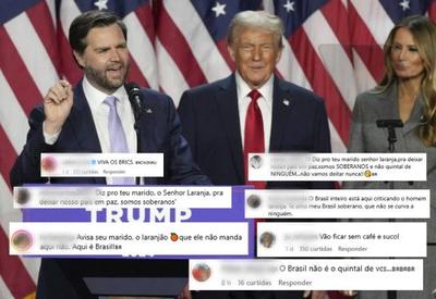 Depois de Trump, brasileiros invadem perfil de Melania e vice-presidente dos EUA