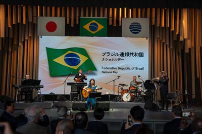 Brasil destaca diversidade, convoca à reflexão e celebra com Zeca Pagodinho no Dia Nacional em Osaka