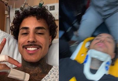 MC Livinho é internado na UTI após ter pulmão perfurado em acidente