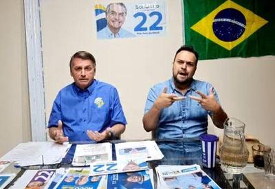 A menos de uma semana para o primeiro turno, Bolsonaro critica TSE