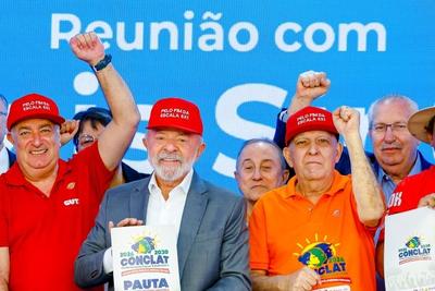 Lula pede que centrais sindicais ajudem a eleger maioria no Congresso alinhada aos trabalhadores