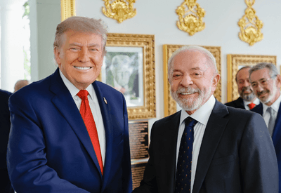 Trump chama Lula de 'dinâmico' e diz que reunião foi produtiva