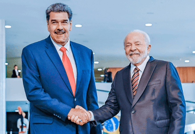Lula tem encontro com líder venezuelano, Nicolás Maduro, nesta sexta-feira (1º)
