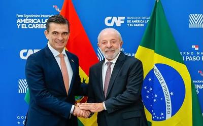 Lula recebe Rodrigo Paz, primeiro presidente de direita eleito na Bolívia desde 2002